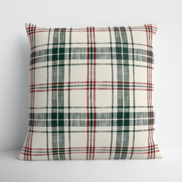 Birch Lane Keta Plaid Cotton Throw Pillow Wayfair